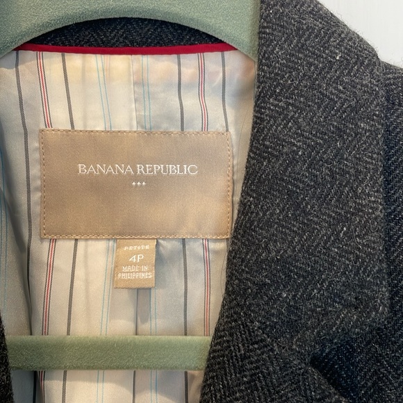 Wool charcoal grey blazer - Picture 2 of 3